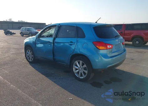 2013 Mitsubishi Outlander Sport Es из США, поврежденный, VIN 4A4AP3AUXDE011494